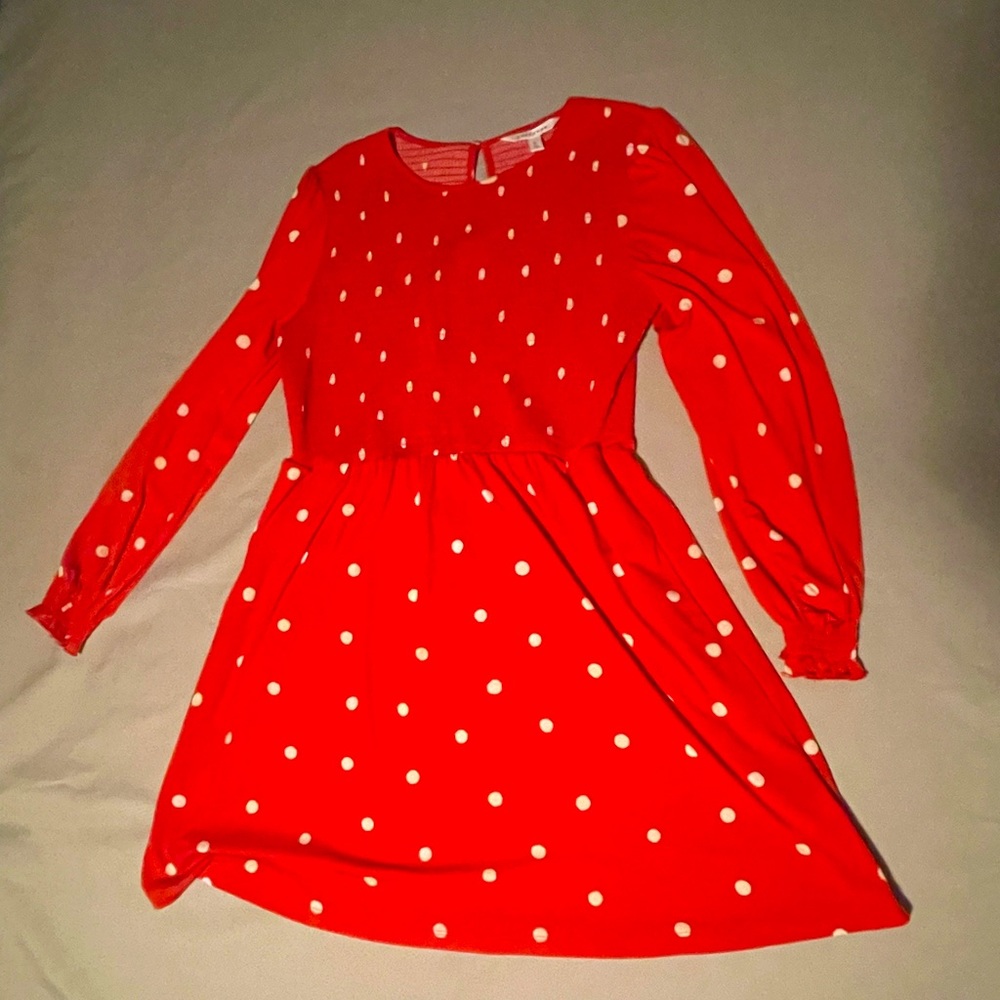 Cute red dress